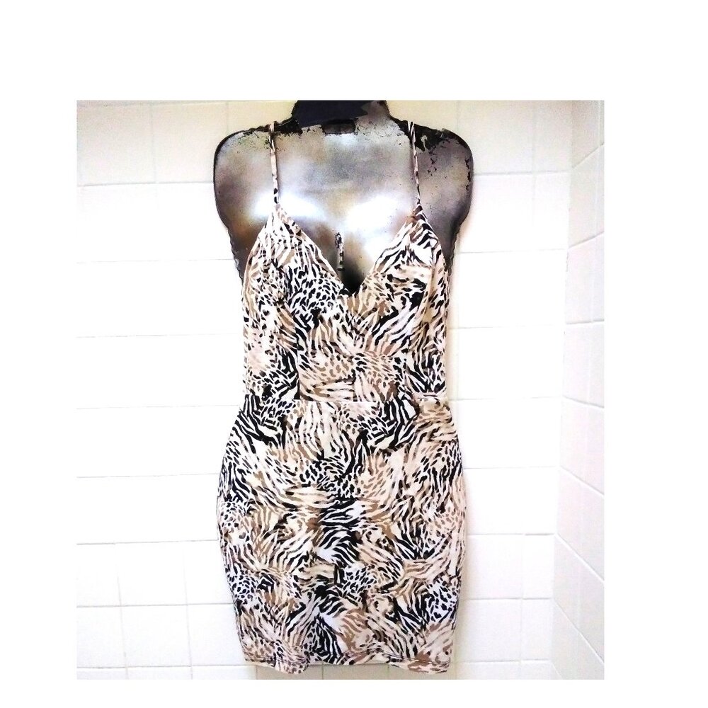 GUESS Women’s Mini Dress T-Strap